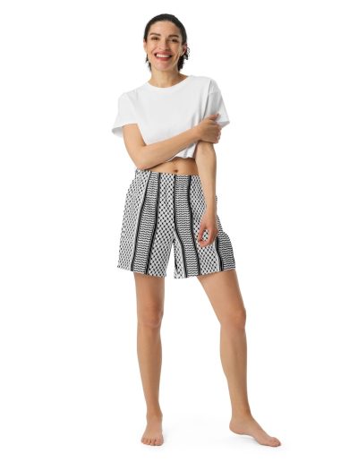 Kufiya (Keffiyeh) unisex recyklované kraťasy