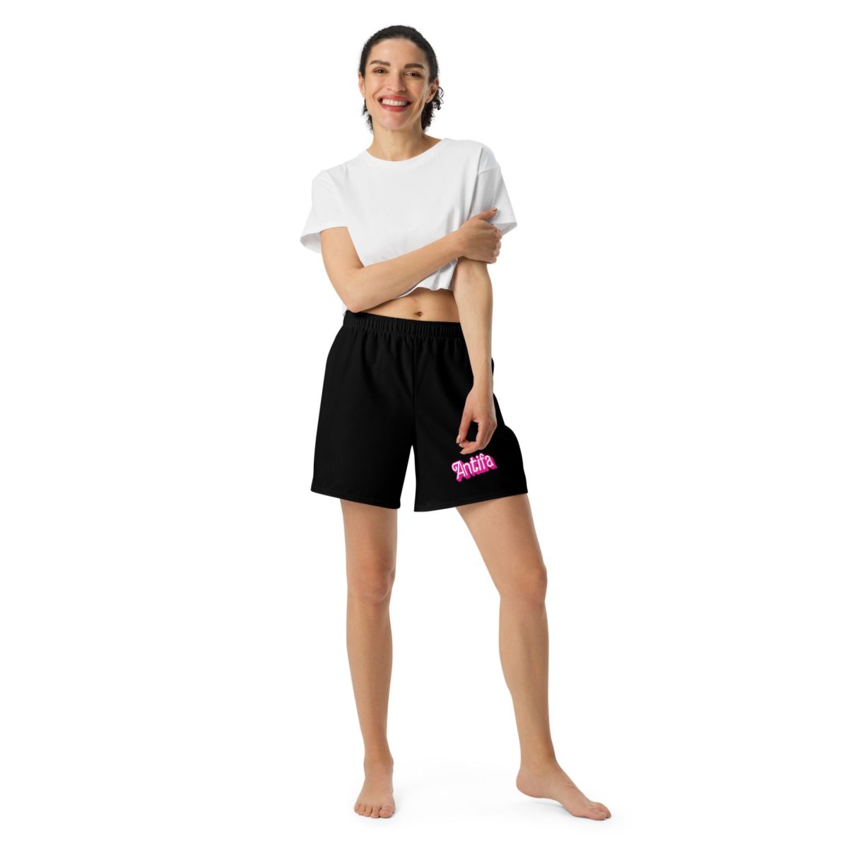 Antifa Doll Edition unisex recyklované kraťasy