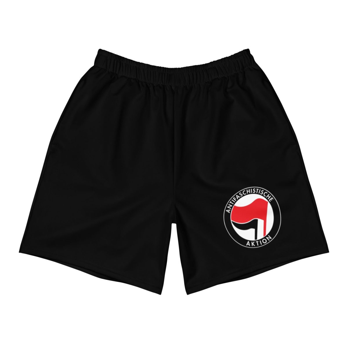 Antifaschistische Aktion unisex recyklované kraťasy