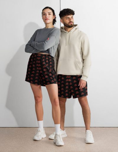 ANTIFASCIST unisex recyklované kraťasy