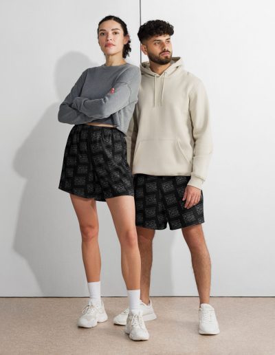 FCK NZS Outline unisex recyklované kraťasy