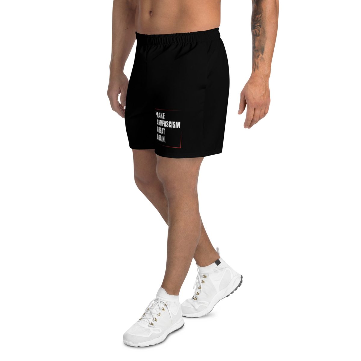 Make Antifascism Great Again unisex recyklované kraťasy