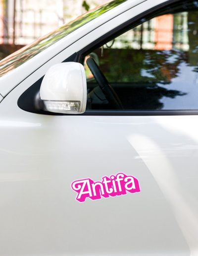 Antifa Doll Edition kiss cut samolepky