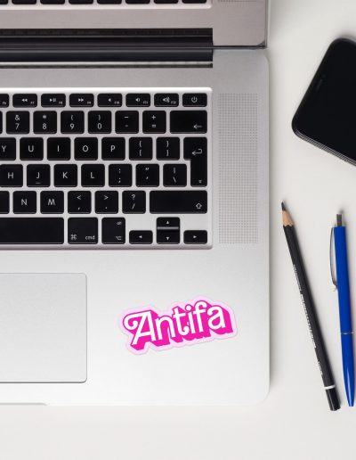 Antifa Doll Edition kiss cut samolepky