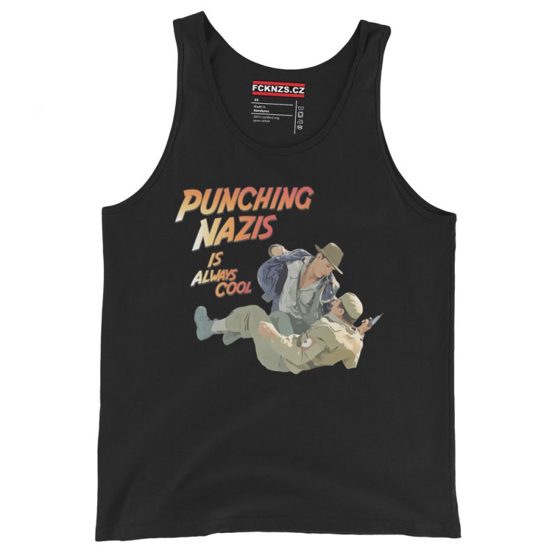 Punching Nazis Is Always Cool unisex tílko