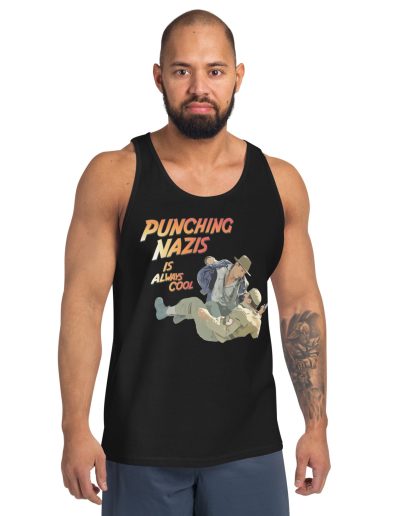Punching Nazis Is Always Cool unisex tílko