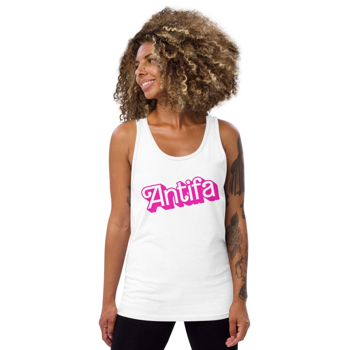 Antifa Doll Edition unisex tílko