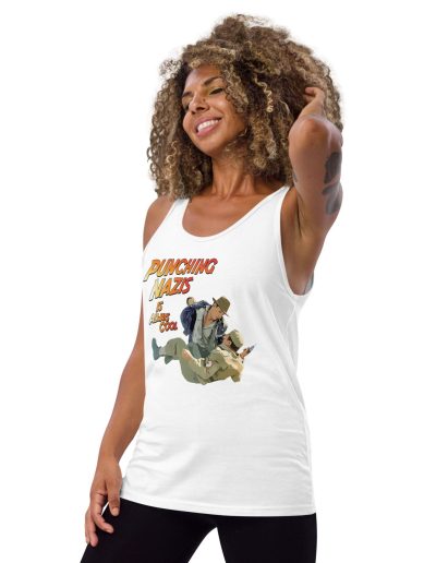 Punching Nazis Is Always Cool unisex tílko