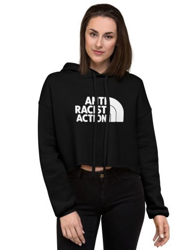 Anti Racist Action crop mikina