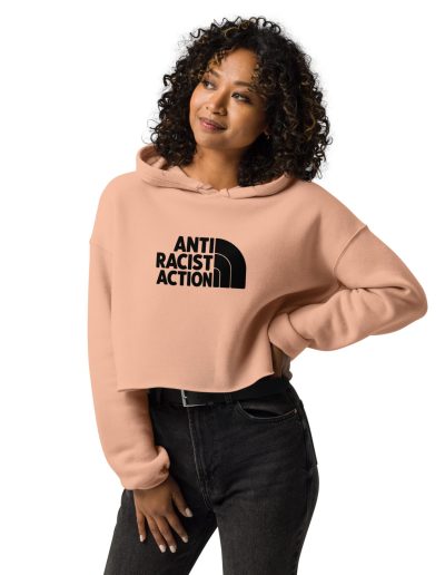Anti Racist Action crop mikina