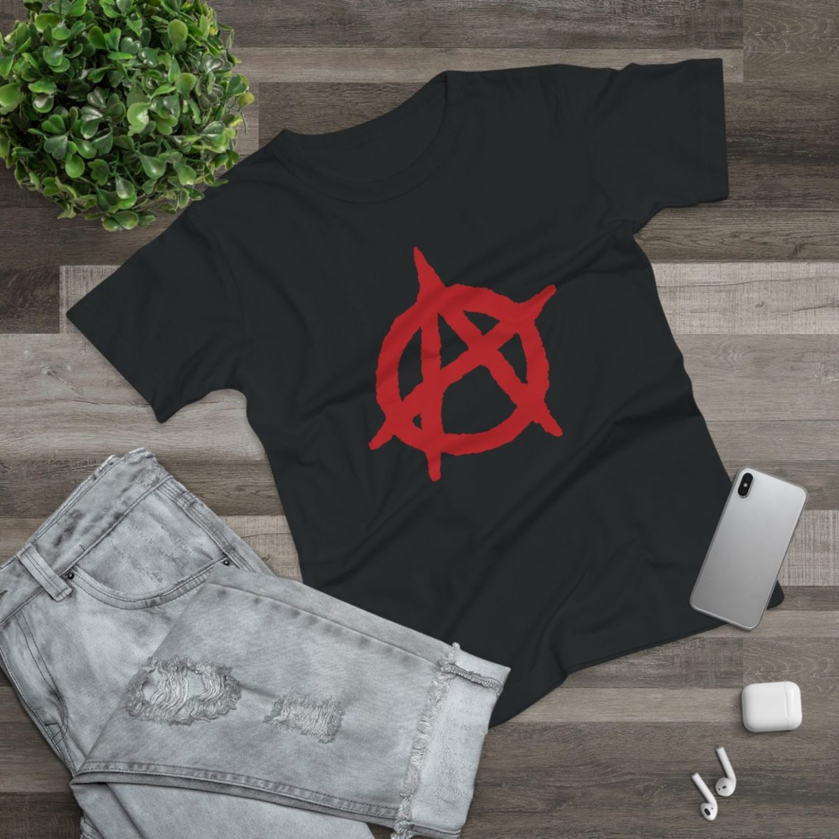 Anarchy Red dámské tričko