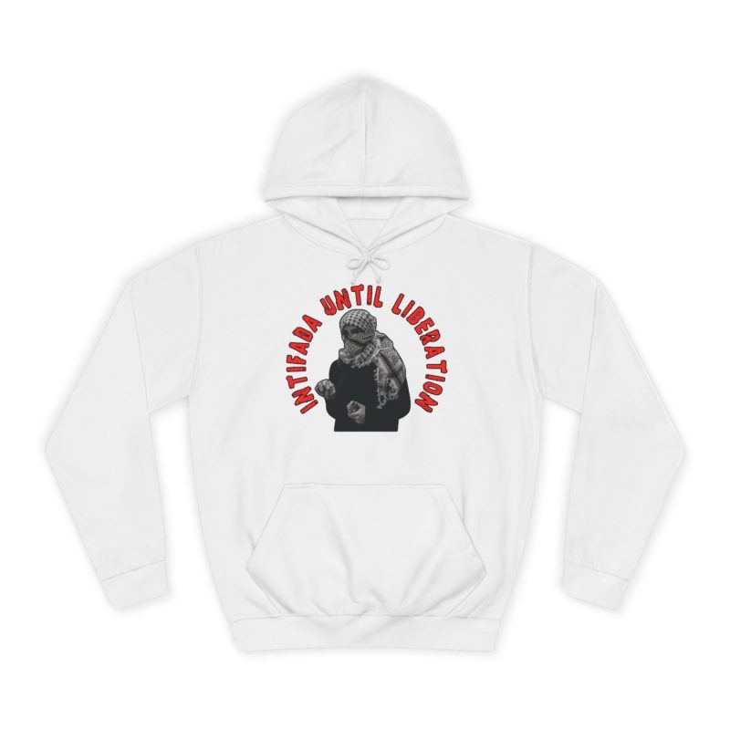 Intifada Until Liberation unisex mikina s kapucí