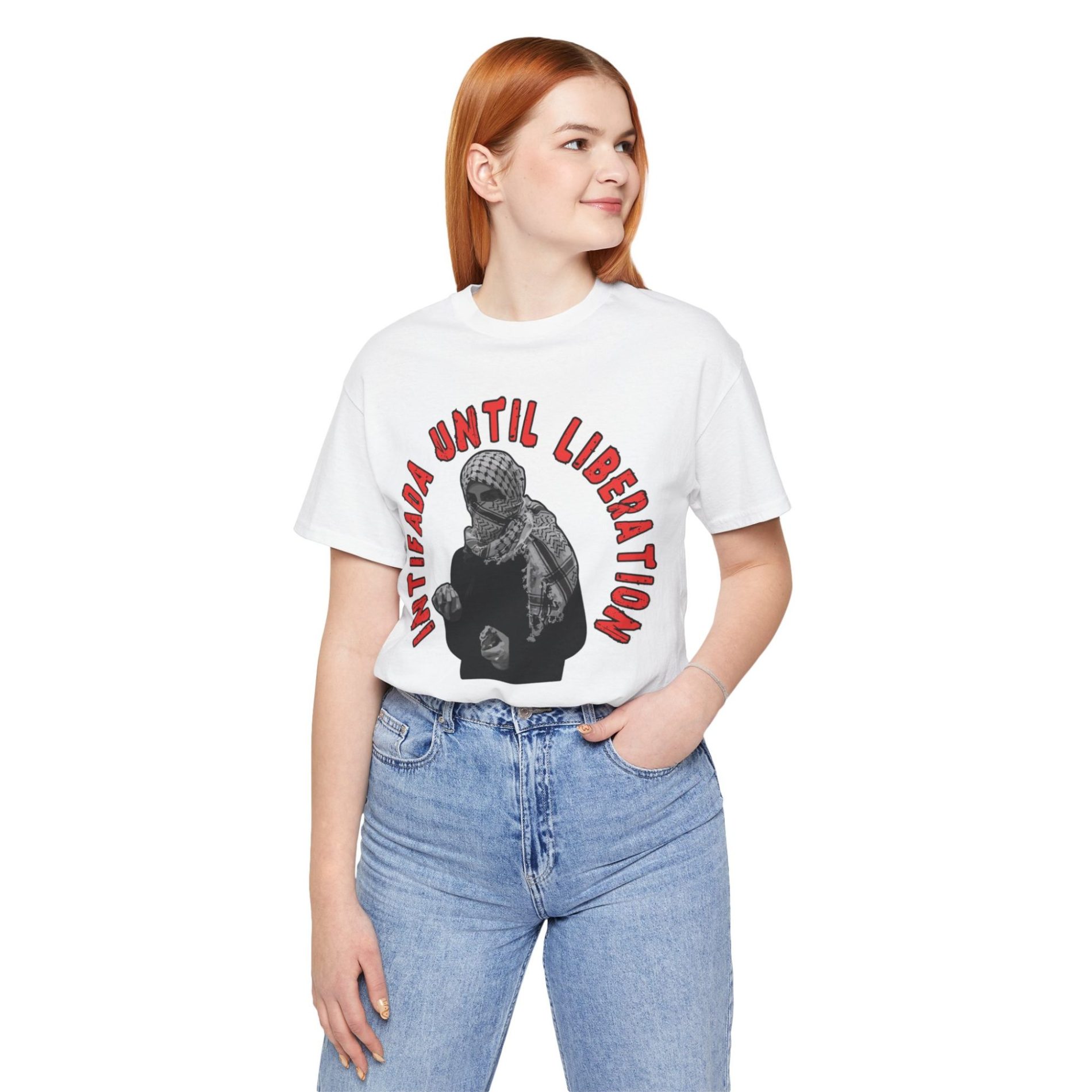 Intifada Until Liberation unisex tričko