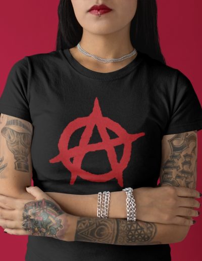 Anarchy Red dámské tričko