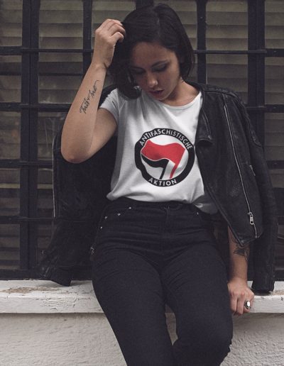 Antifaschistische Aktion dámské tričko