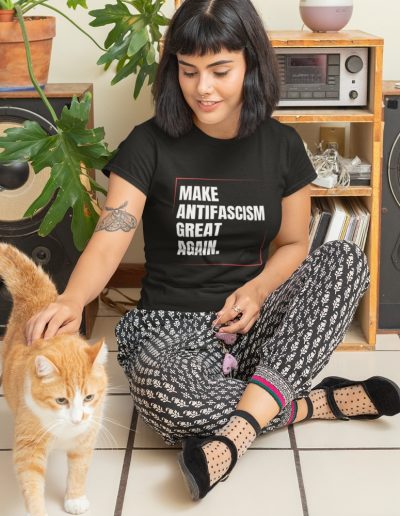 Make Antifascism Great Again dámské tričko