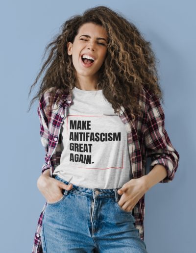 Make Antifascism Great Again dámské tričko