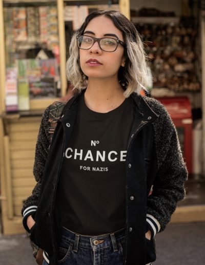 No Chance for Nazis dámské tričko