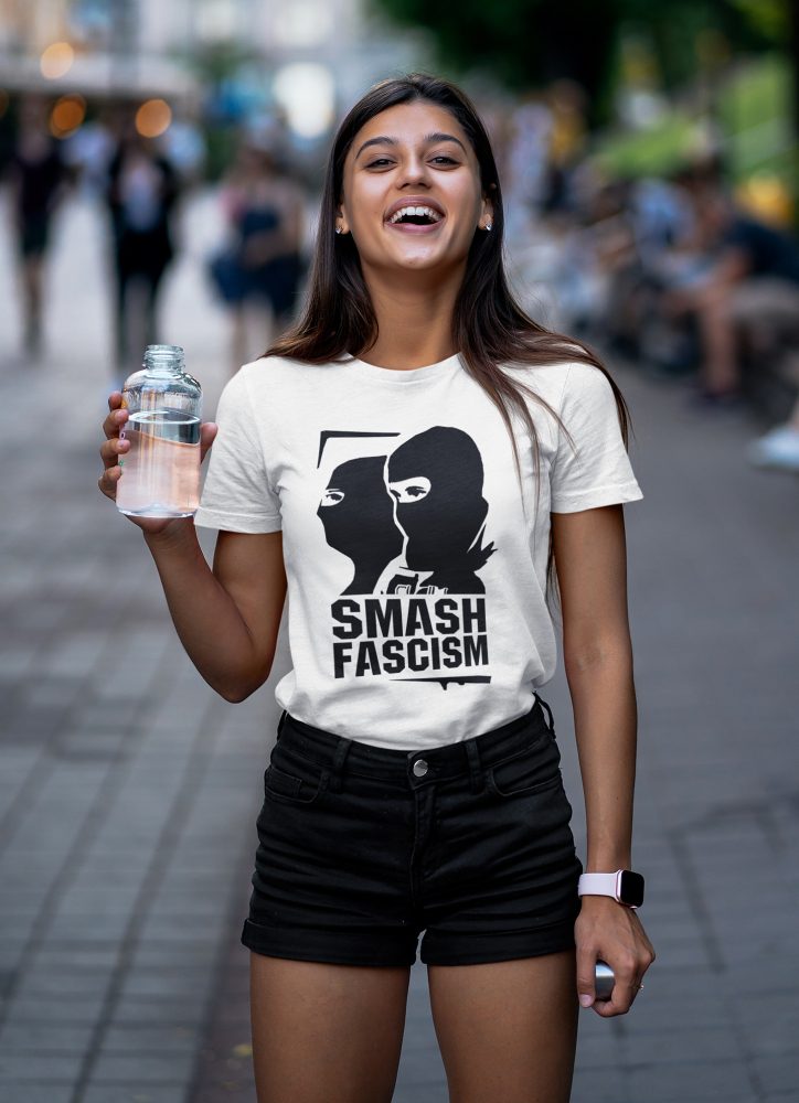 Smash Fascism dámské tričko