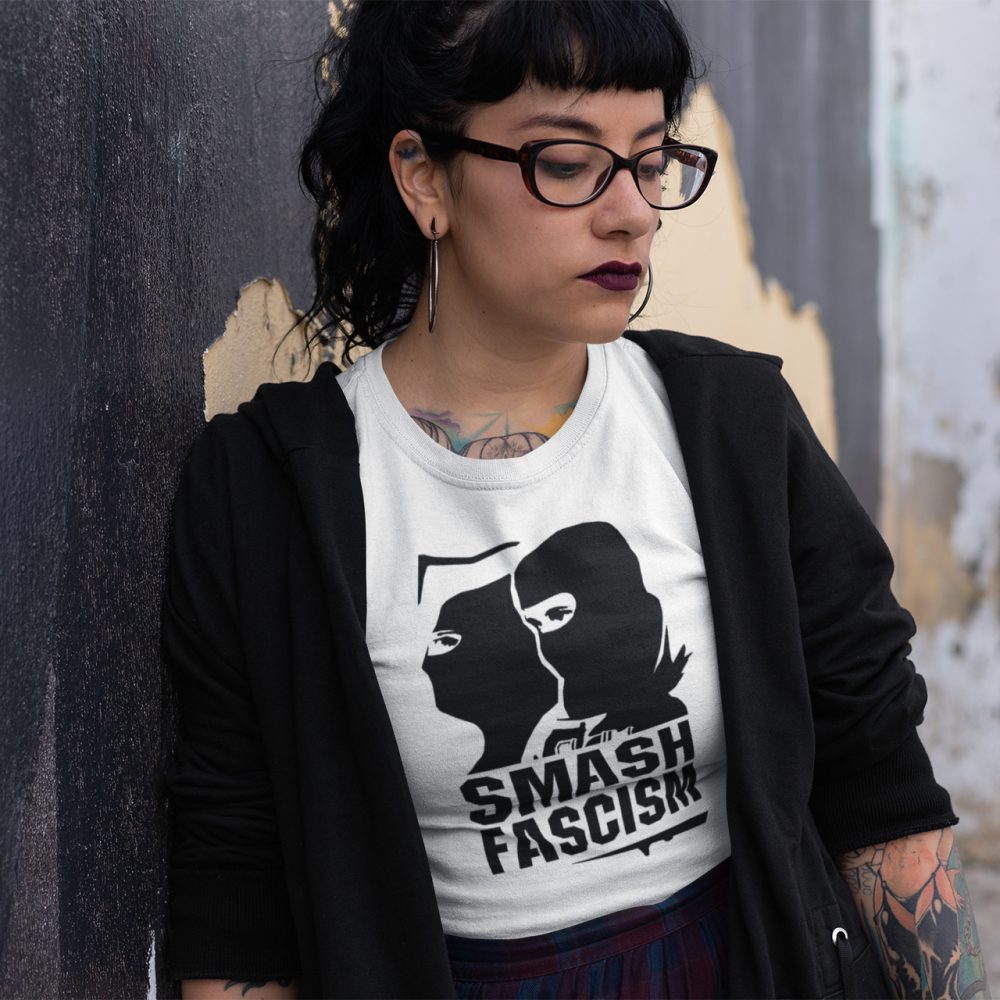 Smash Fascism dámské tričko