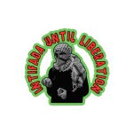 Intifada Until Liberation kiss cut samolepky