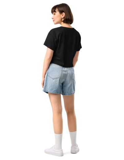 Smash Fascism crop top