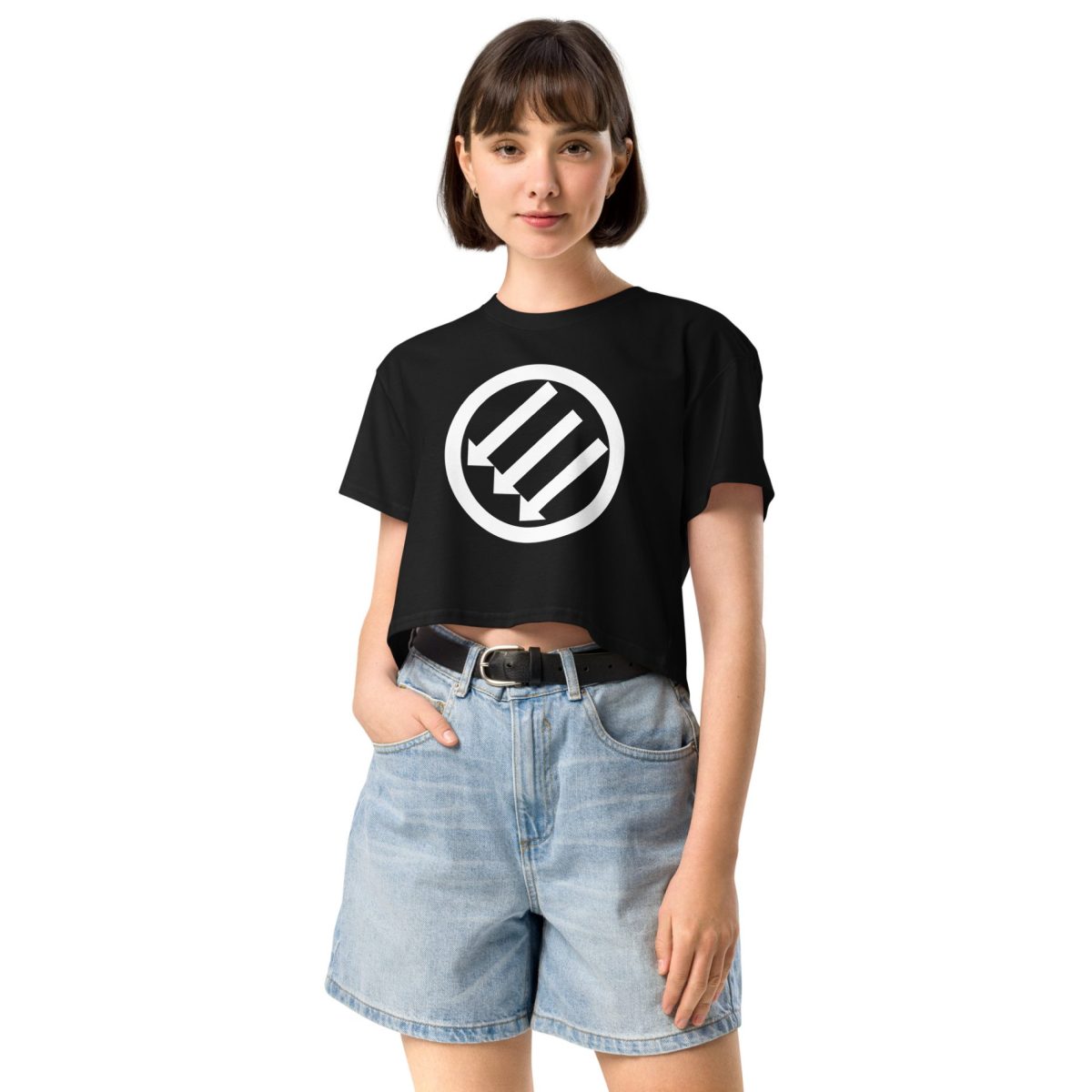 Iron Front crop top