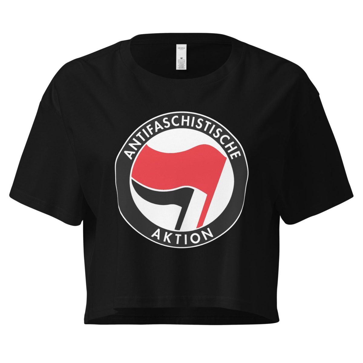 Antifaschistische Aktion crop top