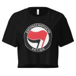 Antifaschistische Aktion crop top