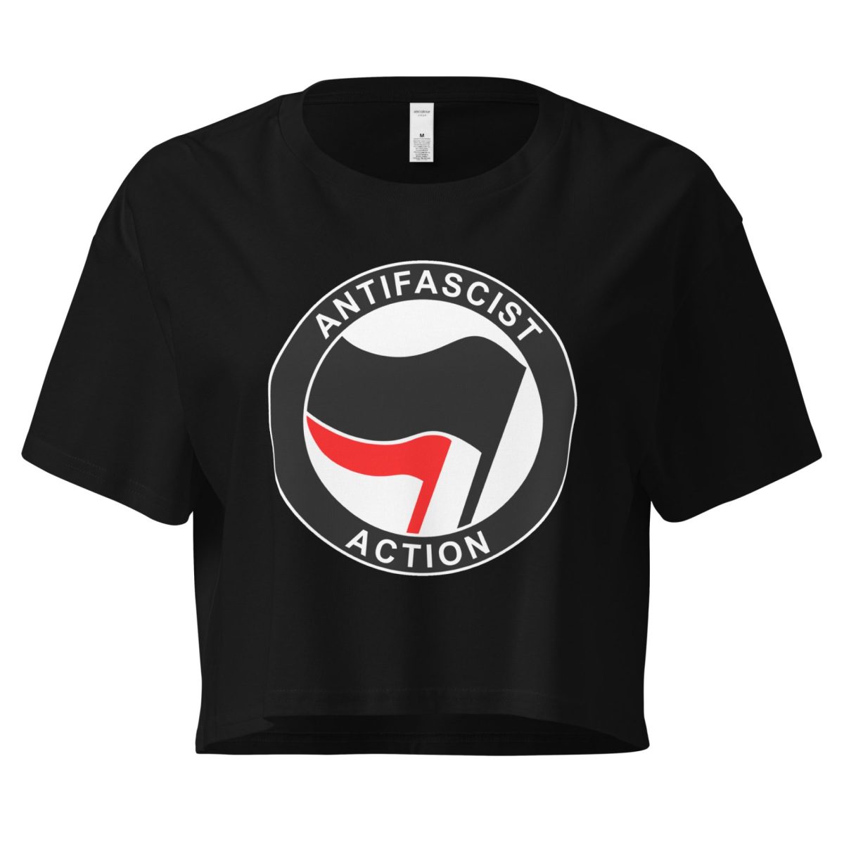 Antifascist Action crop top
