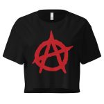 Anarchy Red crop top