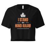 I Stand with Hind Rajab crop top