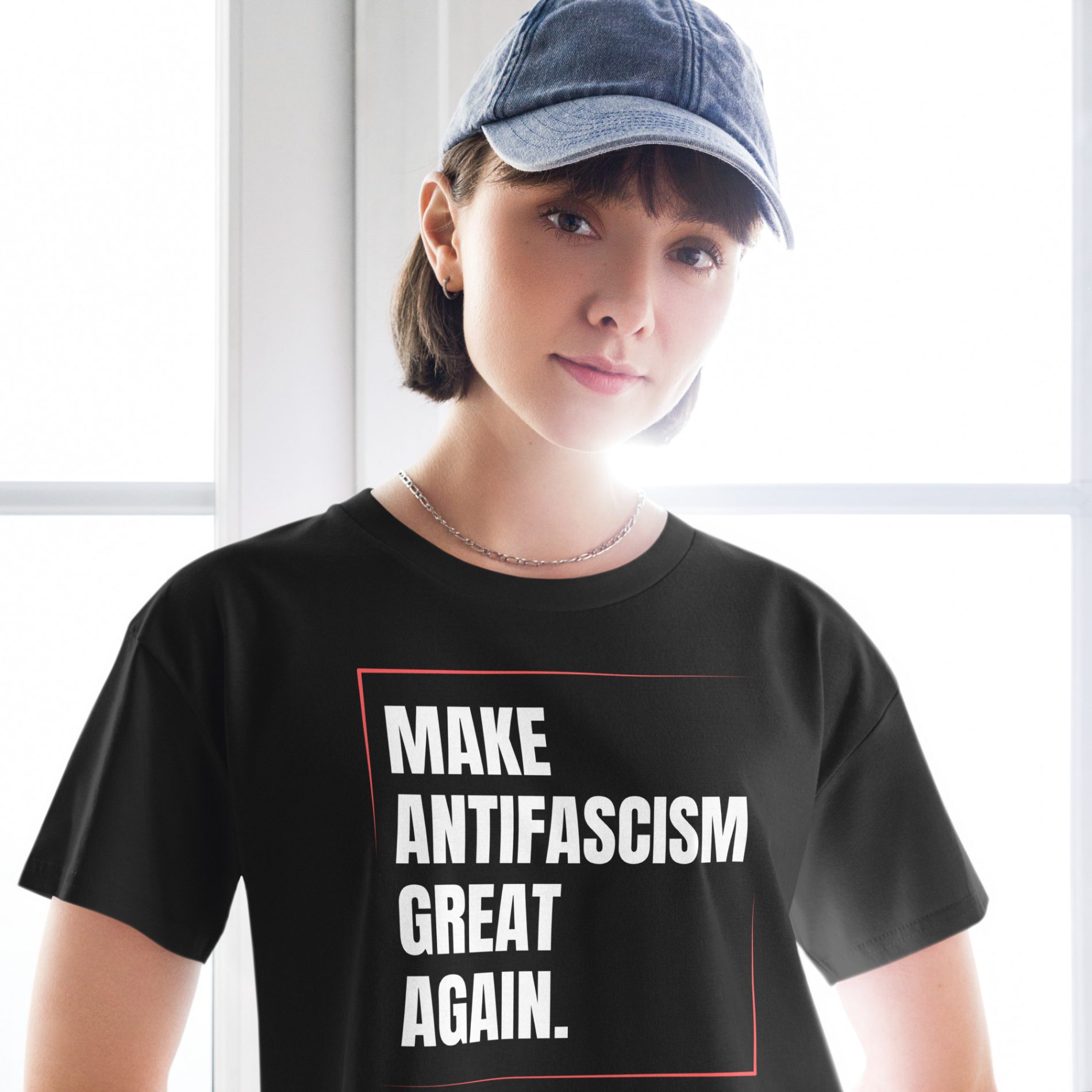 Make Antifascism Great Again crop top