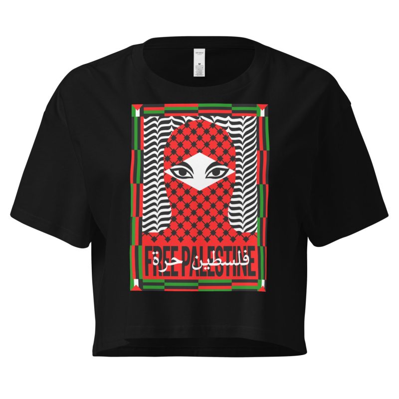 Free Palestine crop top