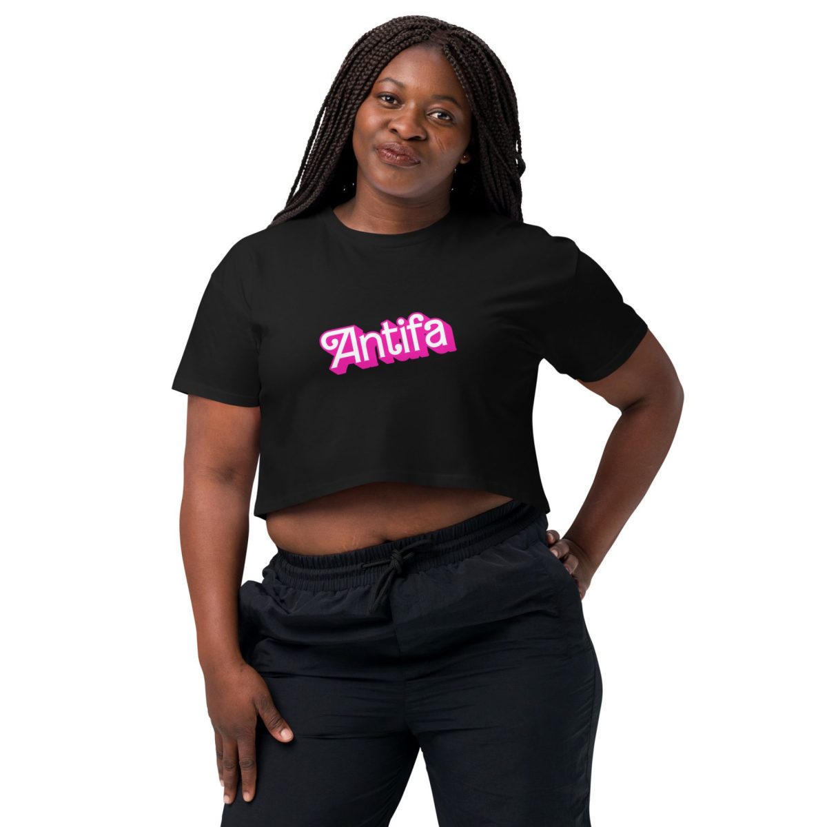 Antifa Doll Edition crop top