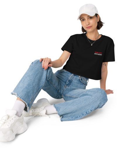 Siamo Tutti Antifascisti nášivka crop top