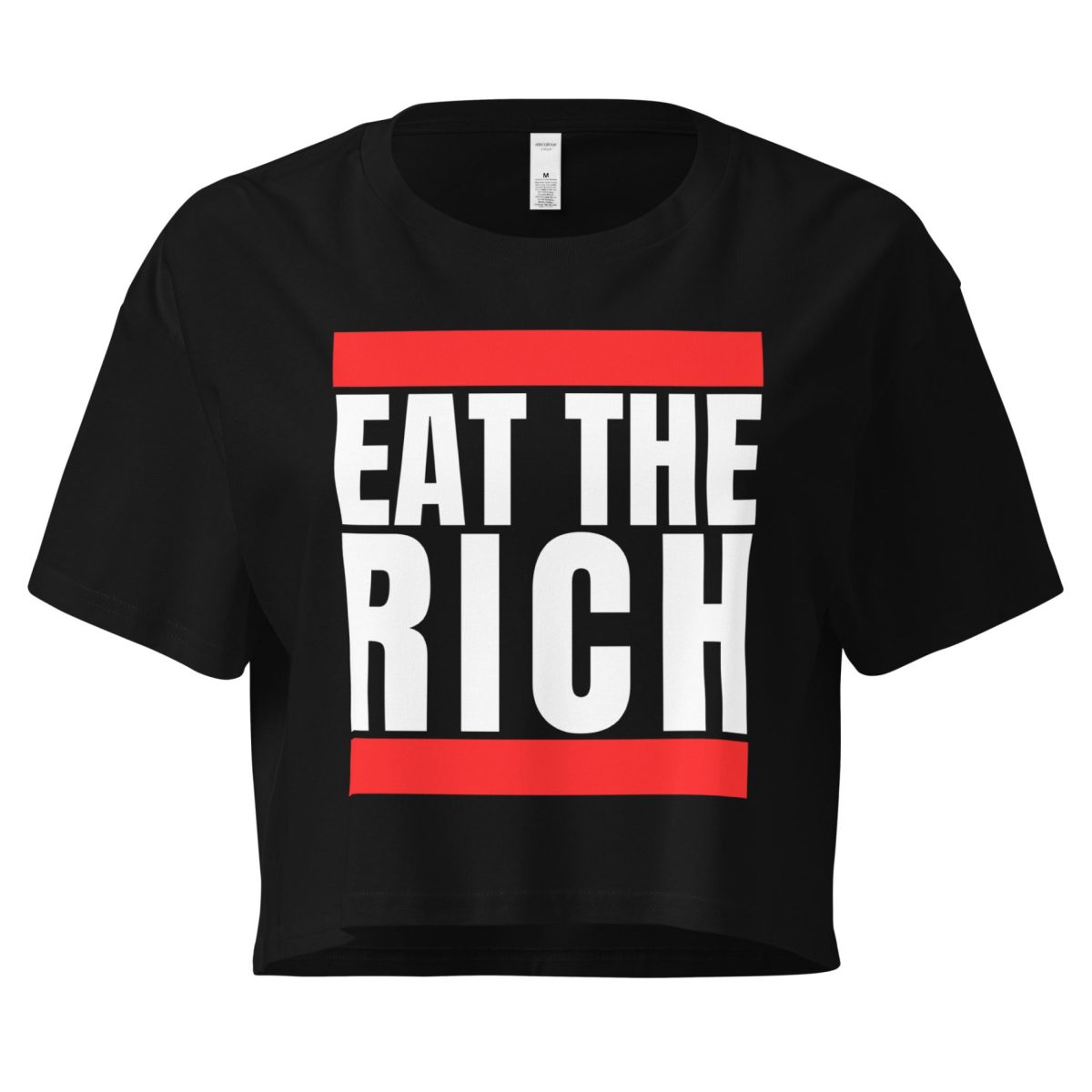 Eat the Rich crop top