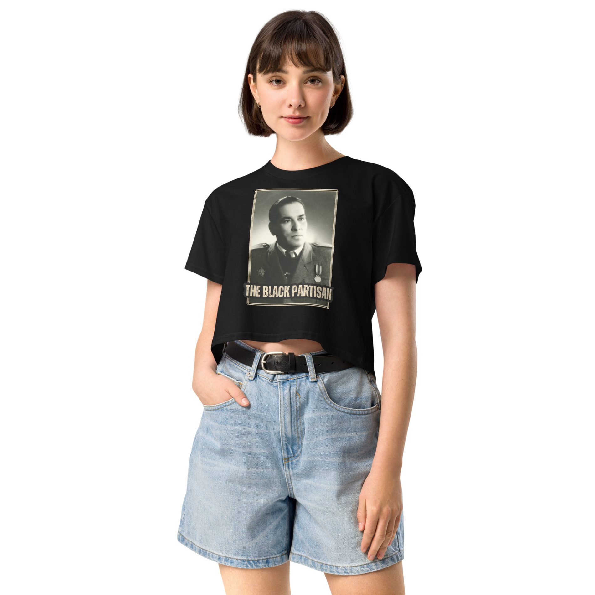 Josef Serinek (The Black Partisan) crop top