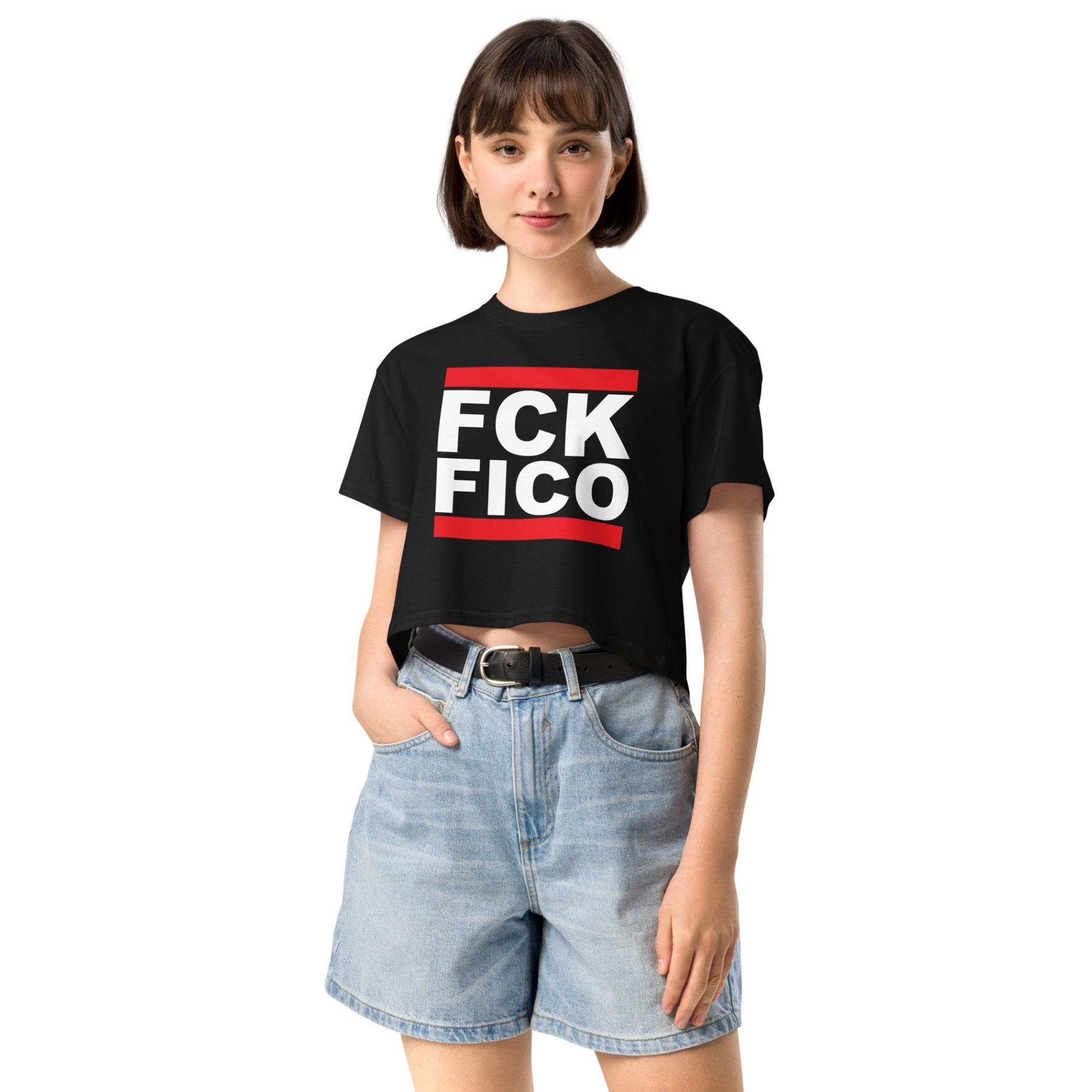 FCK FICO crop top