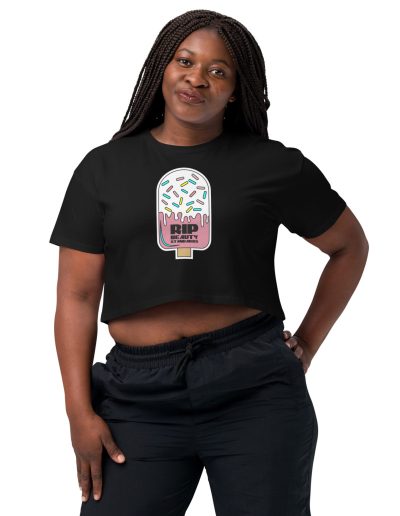 R.I.P. Beauty Standards feministický crop top