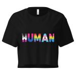 HUMAN LGBTQ+ crop top