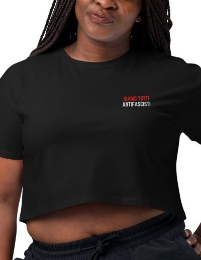 Siamo Tutti Antifascisti nášivka crop top