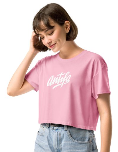 ANTIFA crop top