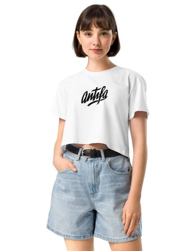 ANTIFA crop top