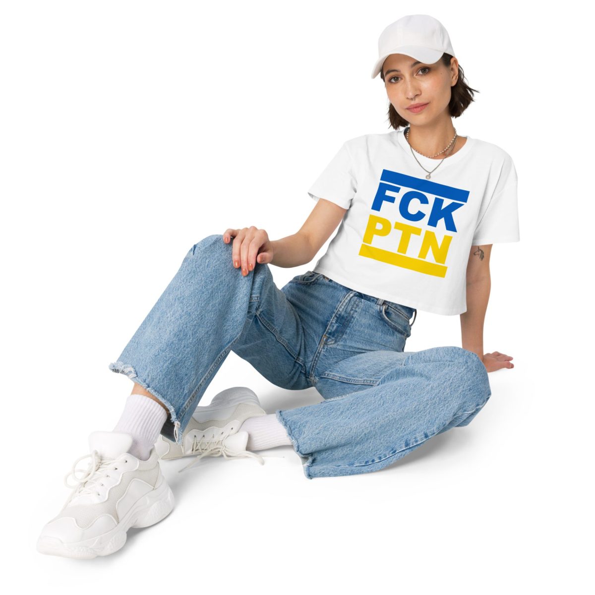 FCK PTN crop top