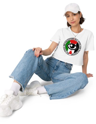 All Eyes on Palestine crop top
