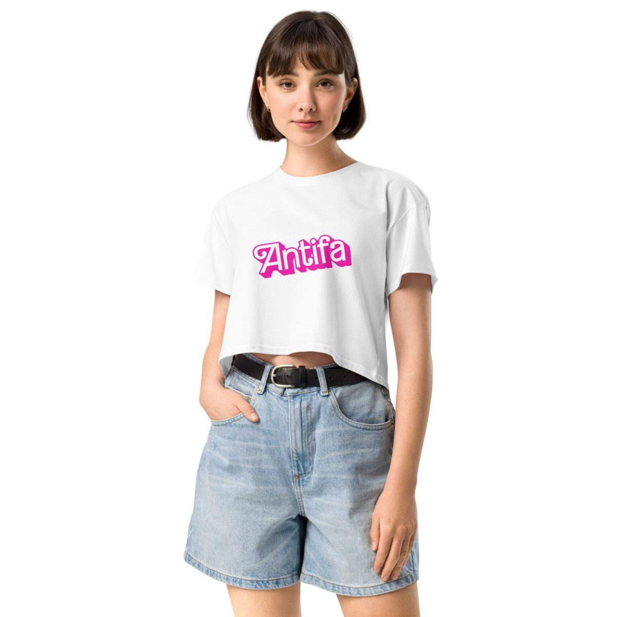 Antifa Doll Edition crop top
