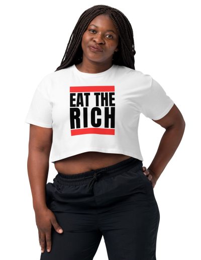 Eat the Rich crop top
