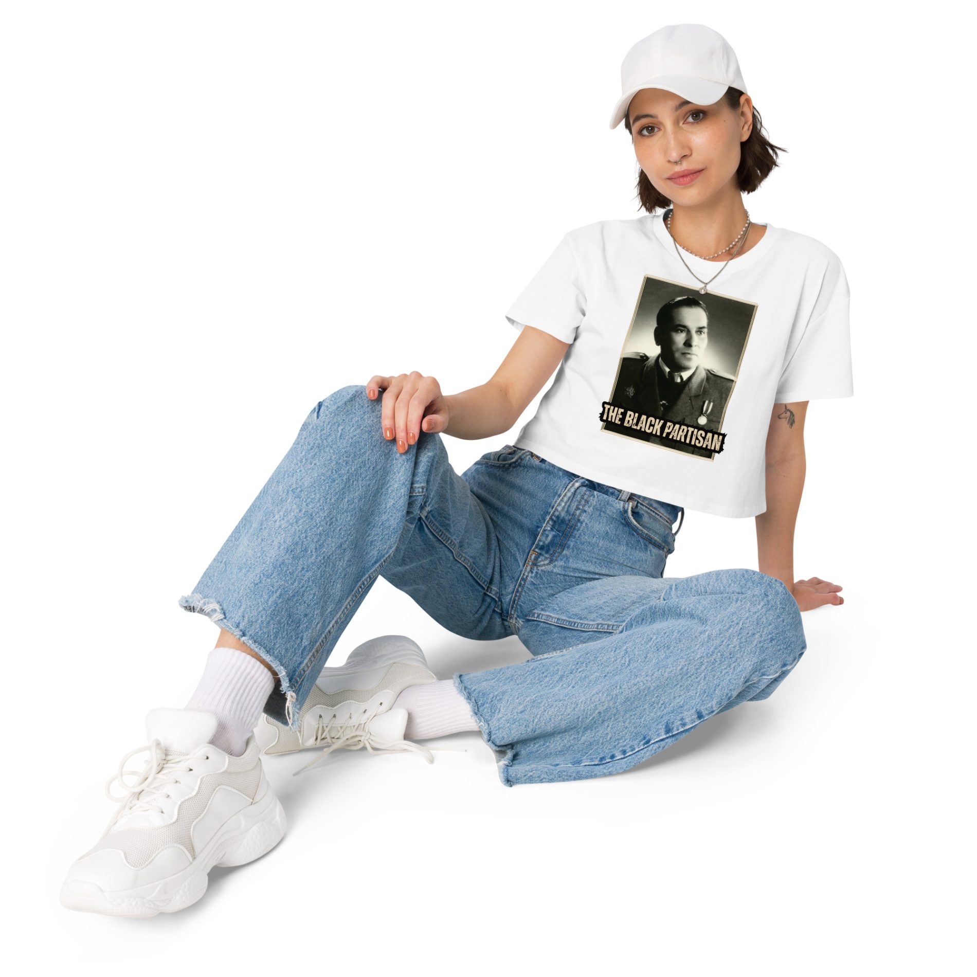 Josef Serinek (The Black Partisan) crop top