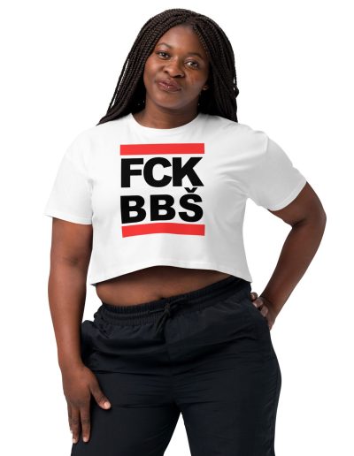FCK BBŠ crop top